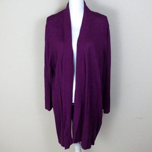 Kasper Plus Size Purple Sweater Size 3X
